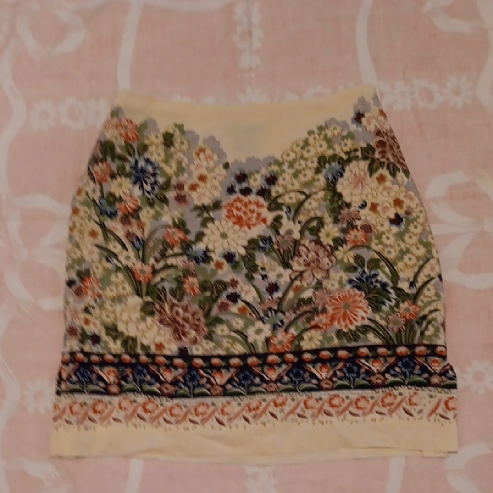 Boston Proper Silk Skirt Size 4
